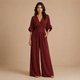 Lidia - Mono elegante con escote en V