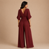 Lidia - Mono elegante con escote en V