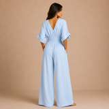 Lidia - Mono elegante con escote en V