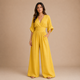 Lidia - Mono elegante con escote en V