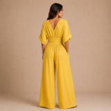 Lidia - Mono elegante con escote en V