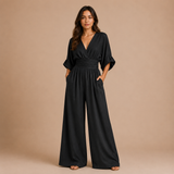 Lidia - Mono elegante con escote en V