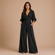 Lidia - Mono elegante con escote en V