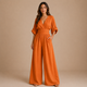Lidia - Mono elegante con escote en V