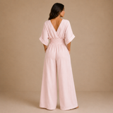 Lidia - Mono elegante con escote en V