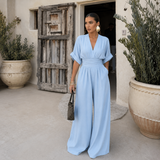 Lidia - Mono elegante con escote en V