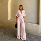 Lidia - Mono elegante con escote en V