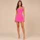 Lucía - Conjunto top bandeau y minifalda pantalón asimétrica