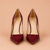 Victoria - Stilettos de punta fina con interior bicolor