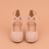 Alejandra - Zapatos de tacón bloque con plataforma