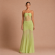Eugenia - Vestido Maxi Drapeado Cintura Ilusión