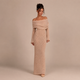 Sofia - Vestido Texturizado Off-Shoulder