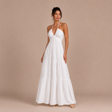 Valentina - Vestido Bohemio Paneles Halter