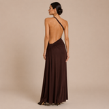Cecilia - Vestido maxi un hombro