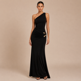 Cecilia - Vestido maxi un hombro