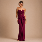 Alejandra – vestido sofisticado con detalle frontal
