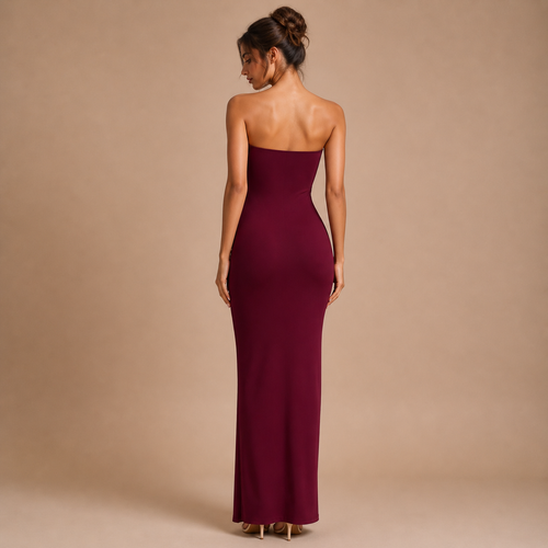 Alejandra – vestido sofisticado con detalle frontal
