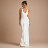 Martina – vestido sofisticado con drapeado frontal