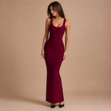 Julia – vestido largo ajustado elegante