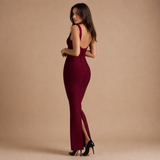 Julia – vestido largo ajustado elegante