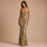 Sara – vestido sirena bordado