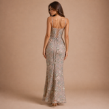Sara – vestido sirena bordado