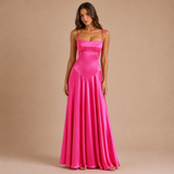 Chloe – vestido largo con caída fluida