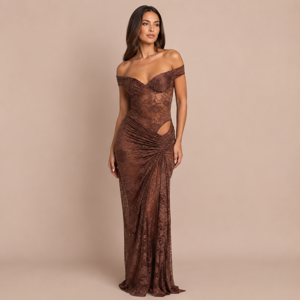 Camila - Vestido Maxi de 2 piezas (body + falda)