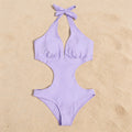 Bañador minimalista de lavanda