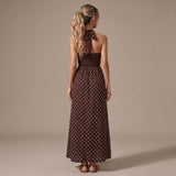 Lola – vestido largo con escote halter